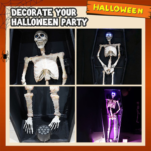 Nuevo Éxito de Ventas de Halloween: Luz Fantasma Flotante 3D Resistente al Agua, Decoración para Interiores, Fiestas y Eventos - Product Image 3