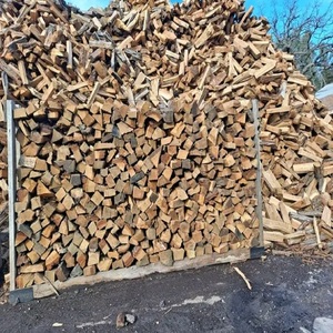 Troncos de leña seca, madera dura de haya de roble Fresno/losa de madera maciza seca al horno/leña de roble seca - Product Image 2