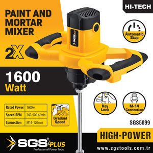 SGSPlus Paint and Mortar Mixer - 1600W - Product Image 2