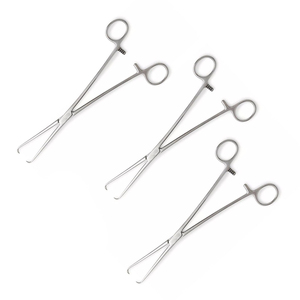 คีมหนีบสำหรับมดลูก3ชิ้น28ซม. - Product Image 5