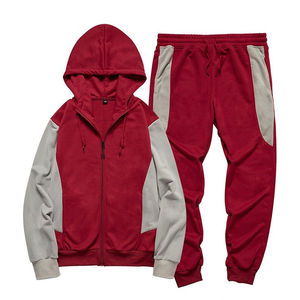 2025 vente en gros personnalisé décontracté solide respirant 100% Polyester hiver survêtements unisexe sport salle de sport Jogging survêtement vêtements - Product Image 1