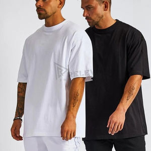 Oversized Drop Shoulder <b>Men</b> T-<b>shirt</b> Custom Designed <b>Men's</b> Short <b>Sleeve</b> T-<b>Shirt</b> 100% Cotton Jersey Smart Casual Style - Product Image 5