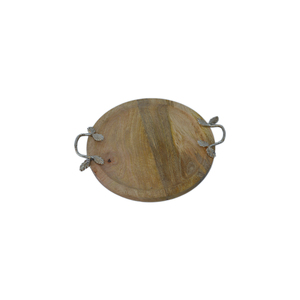 El mejor diseño de materiales Bandeja de madera Mejor decoración interior Bandeja para servir alimentos Decoración para el hogar Fiesta Boda y decoración festiva - Product Image 4