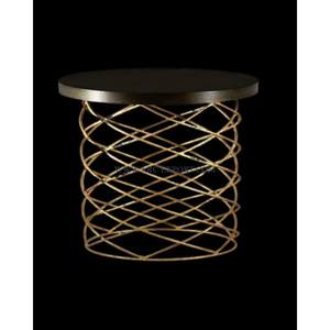 Aluminium Fleur Design Argent Antique Nouveau Motif Élégant Table d'Appoint Café Plateau en Verre Base en Marbre Table de Meubles de Salon - Product Image 3