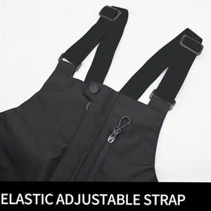 Bavettes de ski personnalisées pour femmes OEM ODM pantalons de neige isolés imperméables avec impression de logo et marque de distributeur vêtements de ski - Product Image 2