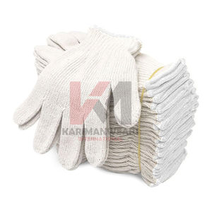 Gants de travail de sécurité en maille de coton et polyester pour peintres, mécaniciens, usage industriel, entrepôt, jardinage, construction - Product Image 1