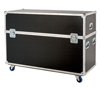 Flight Case de Transport en Aluminium d'Usine pour Télévisions 55'' 65'' 75'' – Valise de Transport TV en Aluminium