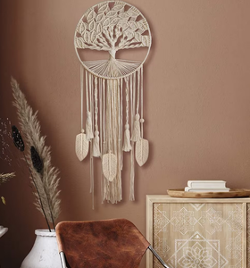 Atrapasueños de árbol de la vida atrapasueños personalizado para colgar en la pared decoración del hogar - Product Image 2