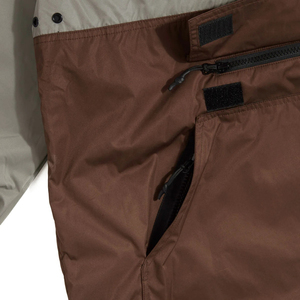 เสื้อแจ็กเก็ตไนลอนแบบสวมหัวมีซิปครึ่งซิปสำหรับผู้ชายเสื้อแจ็คเก็ตกันลมแบบสวมโลโก้ออกแบบได้ตามต้องการ - Product Image 3