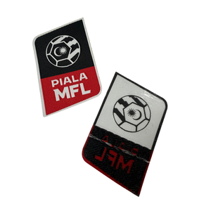 รีดติดฉลากผ้าทอพร้อมขอบตัดด้วยเลเซอร์สำหรับการสร้างแบรนด์เสื้อกระเป๋าและสิ่งทอแบบไม่ต้องเย็บตามสั่ง - Product Image 4