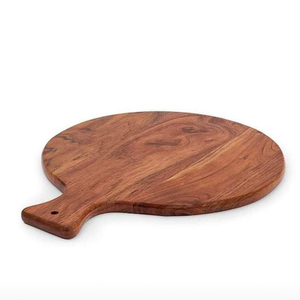 Tabla de cortar de madera hecha a mano personalizada, platos de cocina de diseño moderno para servir verduras, frutas, platos de Pizza, Material de PC - Product Image 4
