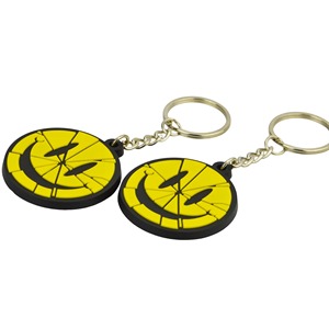 Hot xu hướng PVC cao su Keyring 2025 phiên bản cá nhân name tag với Anime hoặc emojies phong cách - Product Image 1