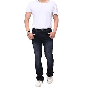 Nuevos pantalones negros de mezclilla informales para hombre, pantalones vaqueros formales, pantalones vaqueros informales para hombre, colección de ropa vaquera para exteriores para caballeros, ropa diaria - Product Image 5