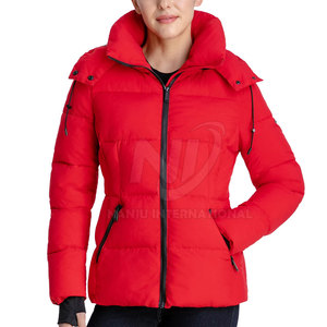 Services OEM Veste matelassée pour femme avec logo personnalisé de haute qualité Nouveau design Veste matelassée pour femme pour l'hiver - Product Image 1