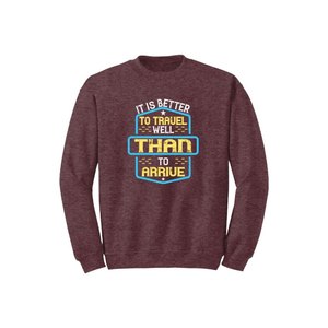 Sweat-shirt en coton mélangé Style décontracté Bouddha Thèmes Imprimer 12 Options de couleur 260-280 GSM Placement de conception personnalisable pour l'hiver - Product Image 3