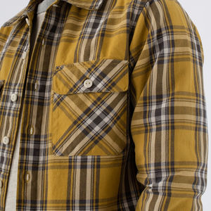 Camisas de madera de manga larga informales para hombre de la mejor calidad hechas de material transpirable - Product Image 5