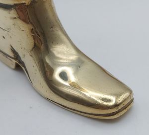 AK Brass Unique Brass Shoe <b>Pen</b> Stand in Polish Finished Handcrafted Piece <b>For</b> <b>Desk</b> Decor / Living Room Decor - Product Image 6