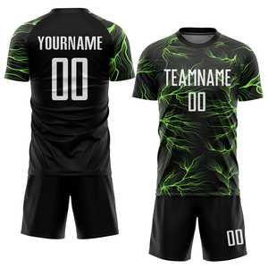 Uniforme de football de qualité supérieure Maillot de sport en polyester de style supérieur Design personnalisable-Nouveaux vêtements de football - Product Image 1