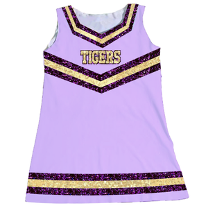 Mignon motif patchwork décontracté filles robes été jeu jour équipes de lycée à la mode infantile enfant en bas âge tenues sur mesure - Product Image 2