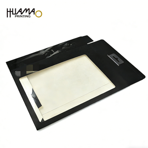 Caja de ventana negra impresa personalizada, embalaje premium para micrófonos, auriculares y dispositivos electrónicos, caja de regalo con logotipo personalizado - Product Image 6