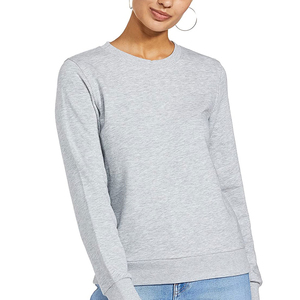 Sudadera de Invierno para Mujer, Simple, Lisa, Personalizada, Transpirable, Ecológica, de Algodón/Poliéster, Cuello Redondo, con Logotipo Frontal, Último Modelo - Product Image 6