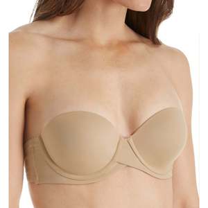 Women's SE6990 Self Expressions Strapless Bra Body Beige 36DD Comfortable Seamless Polyamide Size 36DD Stay <b>Put</b> - Product Image 1