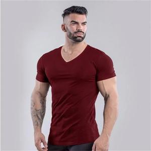 Camiseta unisex de algodón con cuello redondo Camiseta lisa con serigrafía personalizada para hombre Patrón de letras personalizable del fabricante - Product Image 5