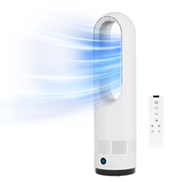 Nouveau ventilateur de purificateur d'air sans lame intelligent de vent de conception avec télécommande vent doux économie d'énergie bureau maison à double usage