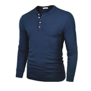 เสื้อยืดแขนยาวผ้าฝ้าย100% ใส่สบายระบายอากาศได้ดีขนาดใหญ่พิเศษสำหรับชุดลำลองส่งออกโดยตรงจากบังคลาเทศ - Product Image 3