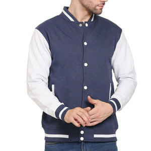 Lona impermeable a prueba de viento Varsity Jacket 100% Poliéster Personalizado Equipo Deportes y Club Nombre logo Letterman University - Product Image 1