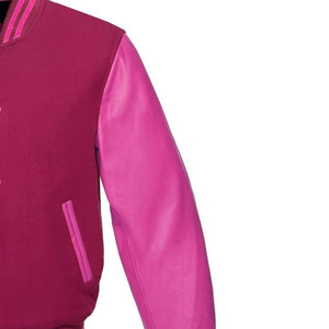 Chaquetas Varsity de Borrego Antibacterianas para Hombre y Mujer, de Alta Calidad, en Todos los Tamaños y Colores, Estilo Nuevo con Cuello Alto - Product Image 2