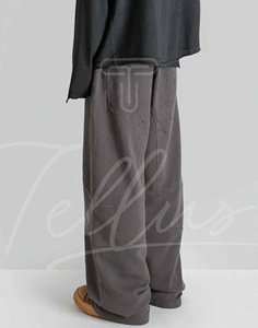 PANTALON DE SWEAT DE QUALITÉ SUPÉRIEURE FABRICATION OEM JOGGER BAGGY PANTALON CAUSAL WEARING WASH PANTALON UNISEX CAUSAL WEAR - Product Image 3