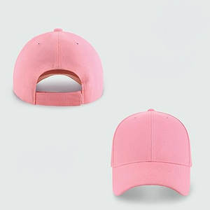Gorras de Béisbol de 6 Paneles con Logotipo Personalizado OEM de Fabricante al por Mayor, Gorra de Correr para Mujer de Color Rosa Elegante, Diseño Clásico de Marca Privada - Product Image 2