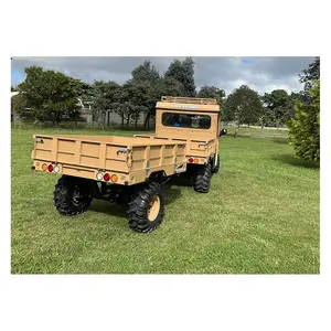 High Quality Small Farm Vehicle 4x4 Simple Atv Trailer Semi Dump For Agriculture Hunting Purposes