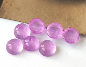 ควอตซ์สีม่วงธรรมชาติทรงกลมแบบคาโบชอง ขนาด 4 มม.-30 มม. หลังแบน สำหรับทำเครื่องประดับ ราคาขายส่ง มีสีเปลี่ยนแปลง - Product Image 4