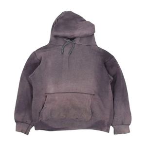 Vente en gros : Sweats à capuche décontractés en molleton, couleur unie, délavés à l'acide, 100% Coton, respirants, durables, coupe classique, qualité supérieure, design OEM, collection Automne - Product Image 3