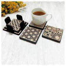 Posavasos de Resina con Aspecto Tradicional para Tazas de Té, Jarras de Cerveza, para Cocina, Artículos de Catering, Acabado en Resina - Product Image 5