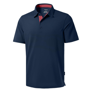 Polos de algodón de lujo para hombre logotipo bordado personalizado camisetas polo de manga corta de primera calidad fábrica OEM al por mayor - Product Image 1