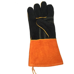 High quality welding <b>glove</b> Hand Protection Custom Color and logo For Men's Leather Welding <b>Gloves</b> - Product Image 3