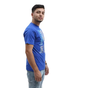 Camiseta de Algodón 100% Personalizada para Hombre, Diseño Estampado Sólido, Estilo Casual con Cuello Redondo, Manga Corta, Corte Regular, Secado Rápido y Transpirable - Product Image 2