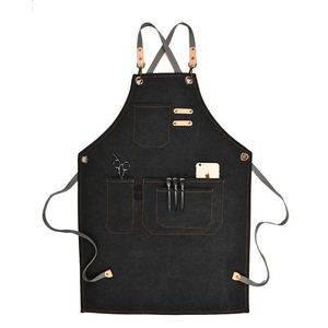 Correas ajustables Chef Lona impermeable Delantal de cocina Reutilizable Sin mangas Artículos de cocina Accesorios - Product Image 3