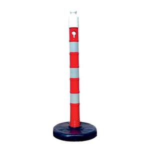 วัสดุพลาสติก HDPE PU ชุดเสาเตือนทิศทางความปลอดภัยเสาและกลไก - Product Image 2