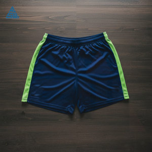Conjunto de Uniforme de Fútbol Profesional para Hombre, para Entrenamientos de Verano, Pantalones Cortos, 100% Poliéster, Transpirable, Antibacterial, de Secado Rápido - Product Image 3