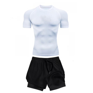 ชุดแรชการ์ด MMA และกางเกงมวยปล้ำแบบสั่งทำพิเศษ รุ่นใหม่ ปี 2026 สำหรับการฝึกซ้อมและการแข่งขัน - Product Image 1