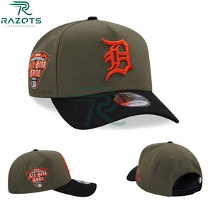 Gorras de Béisbol Premium al por Mayor, Negras, de Algodón, Seis Paneles, Estructuradas, de Perfil Bajo, Unisex, Transpirables, Impermeables, Deportivas, Casuales, Urbanas - Product Image 6