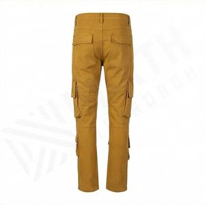 Pantalons de travail pour hommes, pantalons cargo durables à plusieurs poches, pantalon utilitaire robuste, pantalon de sécurité pour travaux de construction en extérieur, personnalisable - Product Image 2