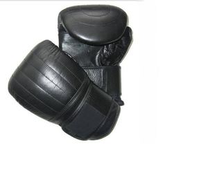 Gants de boxe d'entraînement synthétiques uniques en gros Gants de boxe d'entraînement professionnels en cuir véritable SI-BG-052 en cuir de vachette - Product Image 5