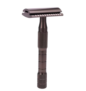 Rasoir de sécurité classique à double tranchant en acier inoxydable, réutilisable, écologique, pour rasage manuel de la barbe - Product Image 6