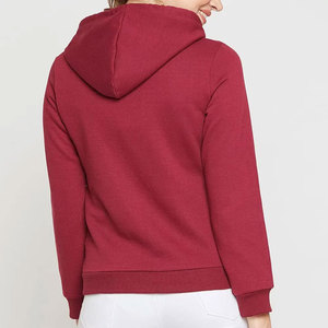 Sudaderas con capucha de diseño personalizado para mujer, sudaderas con capucha informales cálidas para mujer, sudaderas con capucha de algodón y poliéster para mujer - Product Image 3