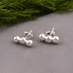 Belle boucle d'oreille faite à la main en argent sterling 925 de concepteur belle boucle d'oreille à la mode pour cadeau d'anniversaire de mariage pour les femmes - Product Image 6